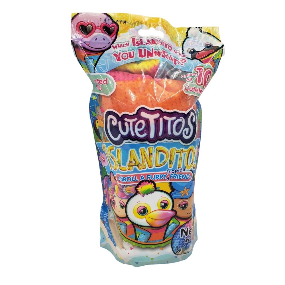 Cutetitos Islanditos Surprise Plush Stuffed Tropical Animal Scented NEW Sealed